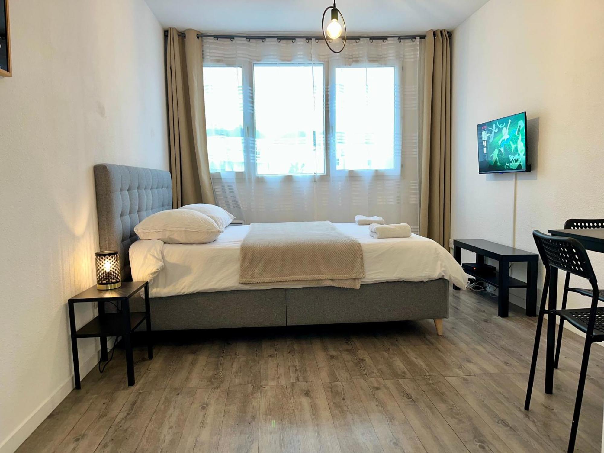 Studio Grenoble Gare Gem Place Parking Gratuit מראה חיצוני תמונה